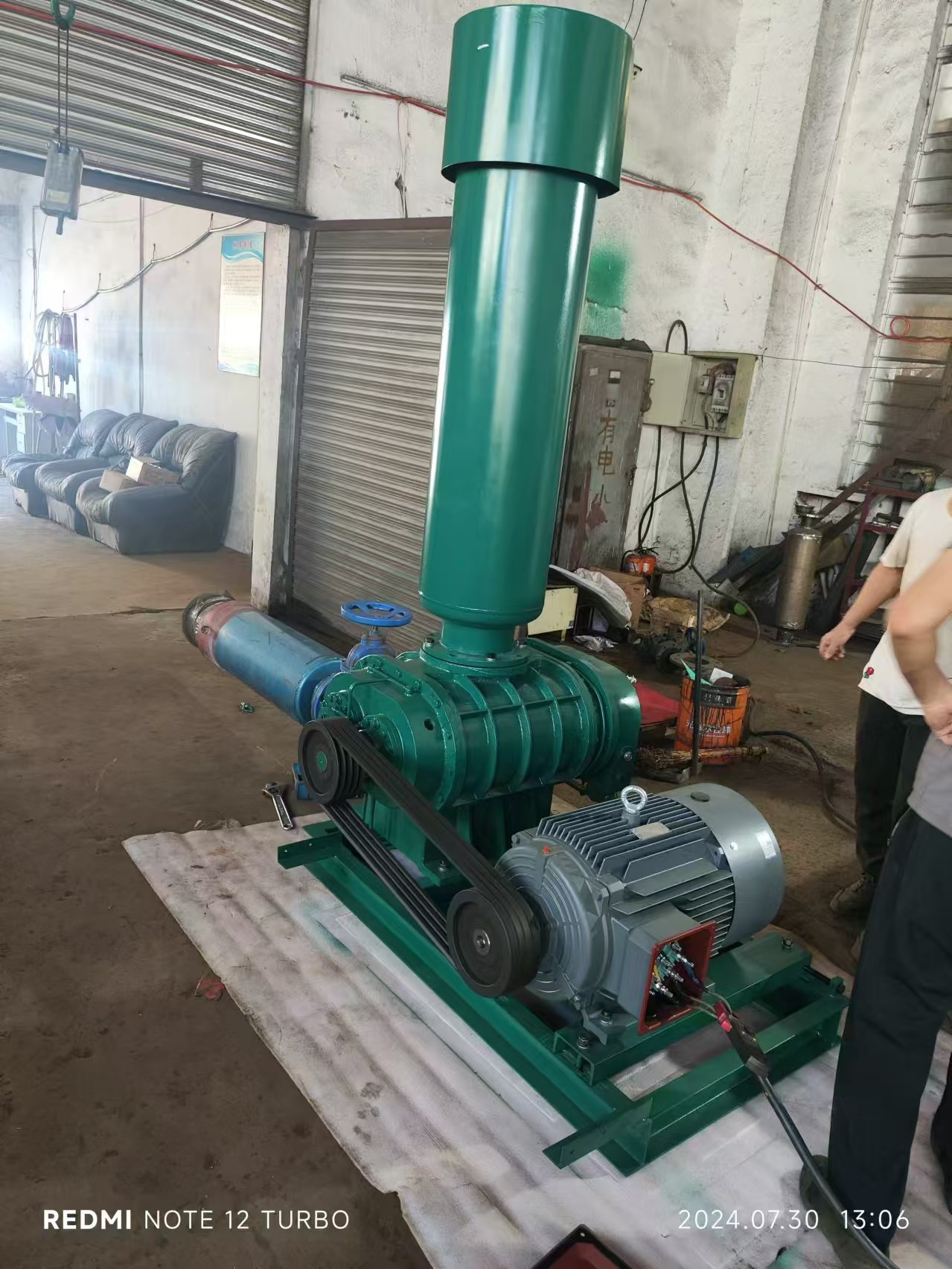 羅茨風(fēng)機試機視頻